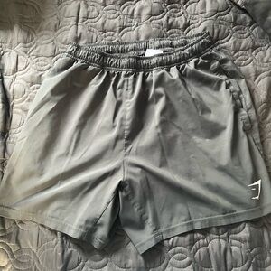 Men's Gray Athletic Shorts